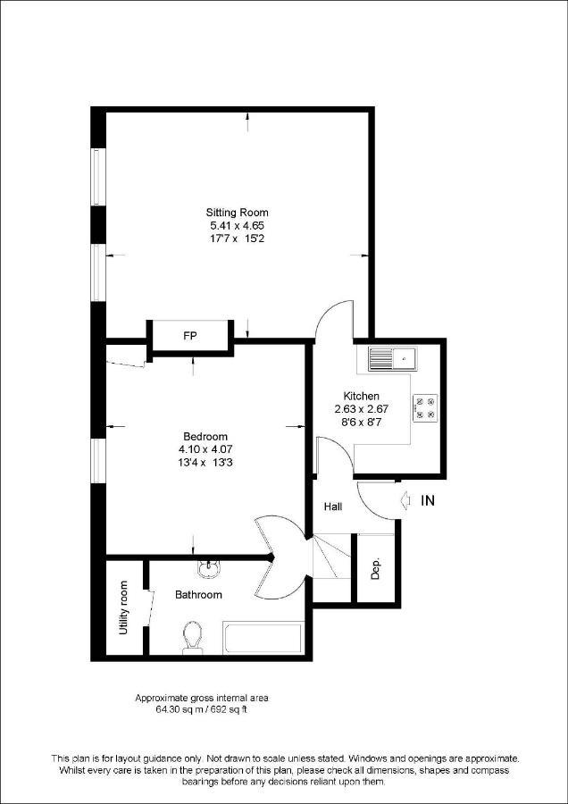 פורטסמות' Spacious Split Level Flat In Great Location מראה חיצוני תמונה